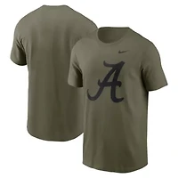 Alabama Crimson Tide NCAA Nike 2024 Military Appreciation Tonal Logo Performance T-Shirt
