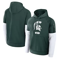 NCAA Nike Michigan State Spartans Fitness Performance Pullover Hoodie