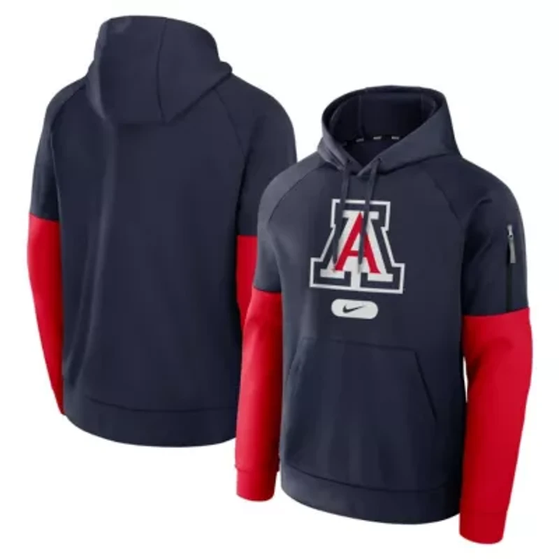 NCAA Nike Arizona Wildcats Fitness Performance Pullover Hoodie