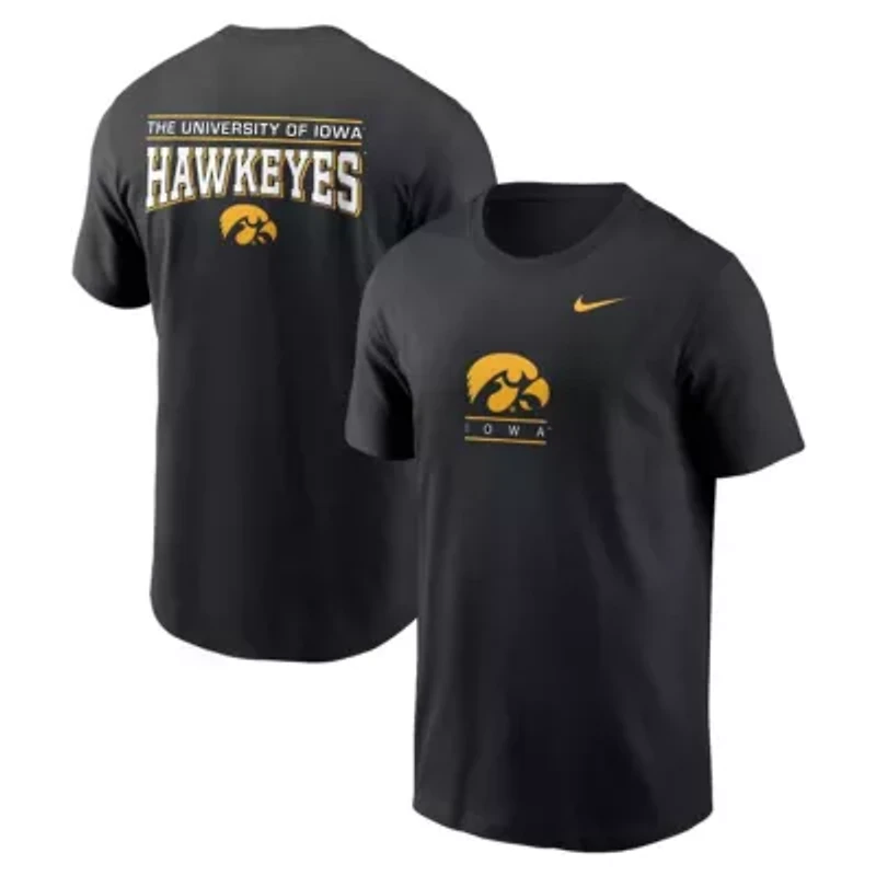 NCAA Nike Iowa Hawkeyes 2-Hit T-Shirt