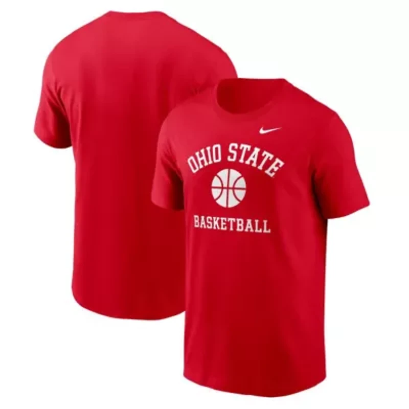 NCAA Nike Ohio State Buckeyes Basketball Icon T-Shirt
