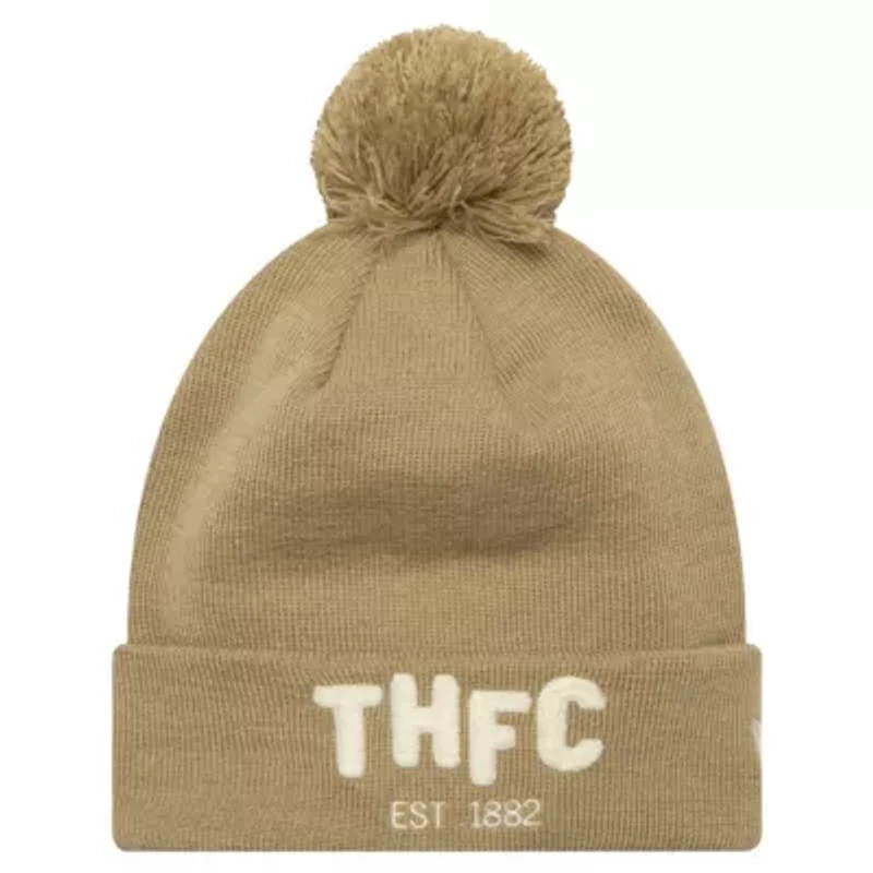 International Clubs Tottenham Hotspur Boucle Cuffed Knit Hat with Pom