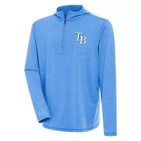 MLB Light Tampa Bay Rays Tidy Quarter-Zip Hoodie