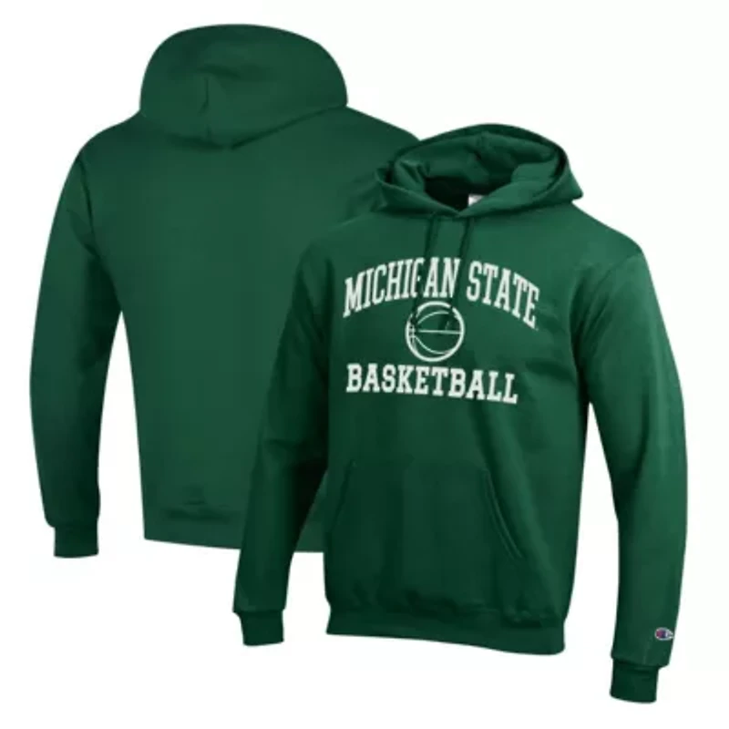 NCAA Michigan State Spartans Basketball Icon Pullover Hoodie