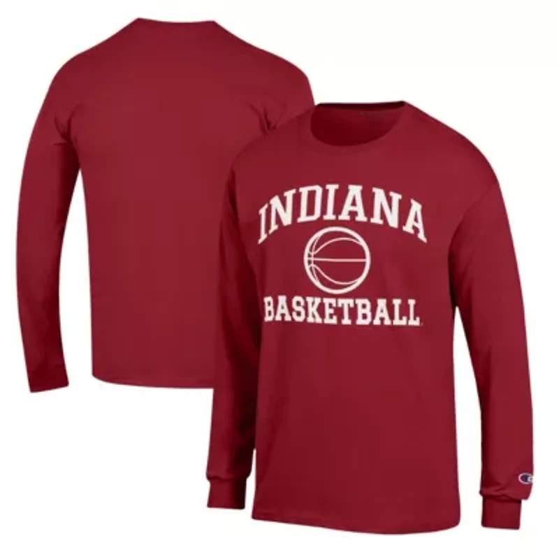 NCAA Indiana Hoosiers Basketball Icon Long Sleeve T-Shirt