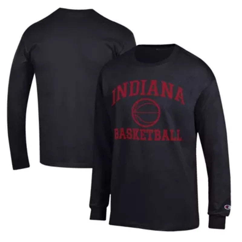 NCAA Indiana Hoosiers Basketball Icon Long Sleeve T-Shirt
