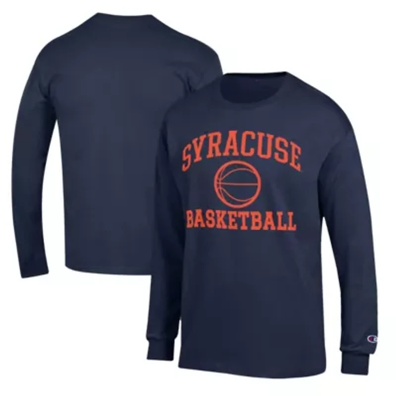 Syracuse Orange NCAA Basketball Icon Long Sleeve T-Shirt
