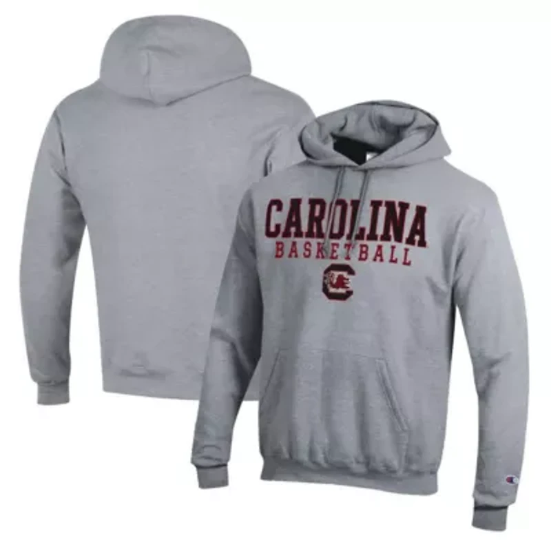 NCAA South Carolina Gamecocks Basketball Stack Pullover Hoodie