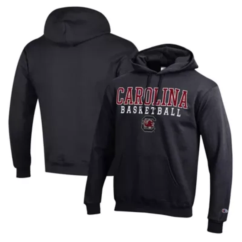 NCAA South Carolina Gamecocks Basketball Stack Pullover Hoodie