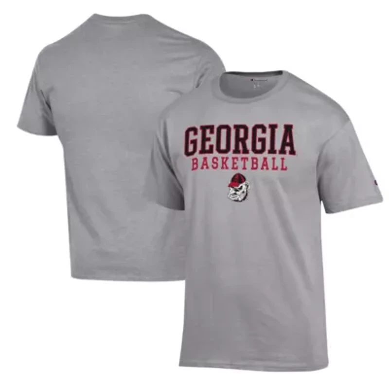 NCAA Georgia Bulldogs Basketball Stack T-Shirt