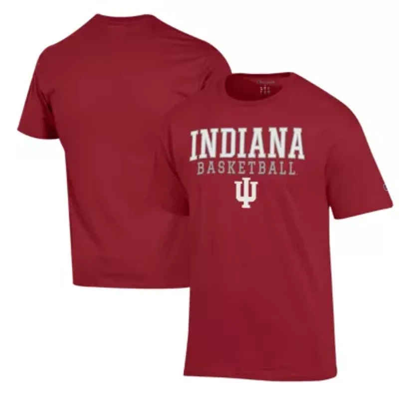 NCAA Indiana Hoosiers Basketball Stack T-Shirt