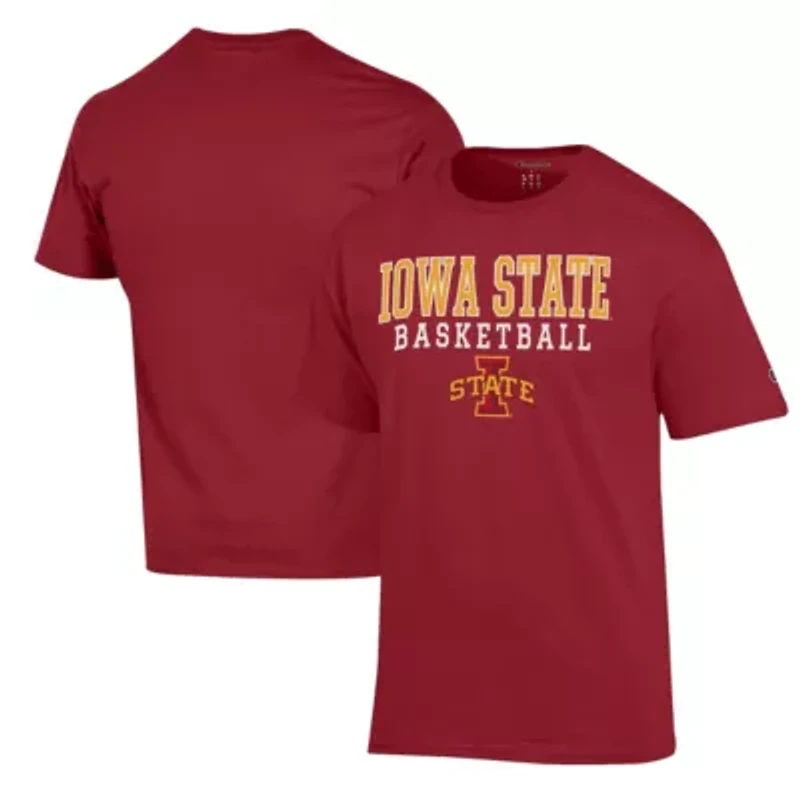NCAA Iowa State Cyclones Basketball Stack T-Shirt