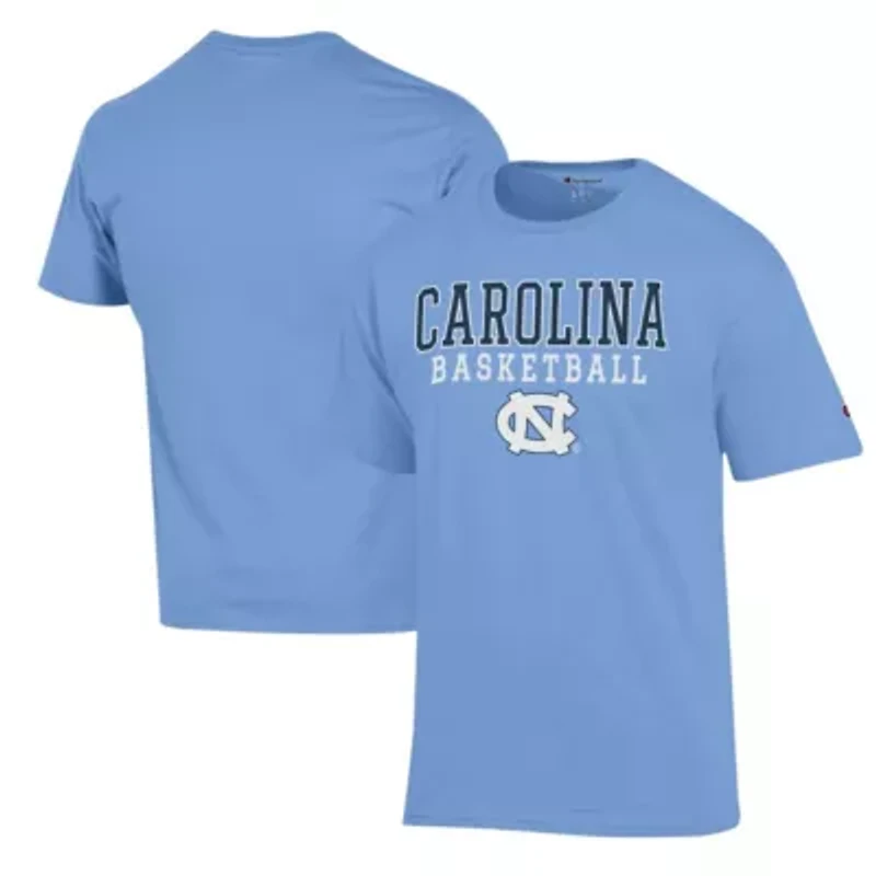 NCAA Carolina North Tar Heels Basketball Stack T-Shirt