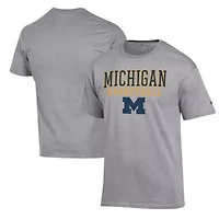 NCAA Michigan Wolverines Basketball Stack T-Shirt