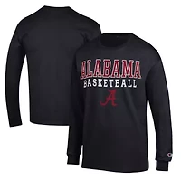 Alabama Crimson Tide NCAA Basketball Stack Long Sleeve T-Shirt