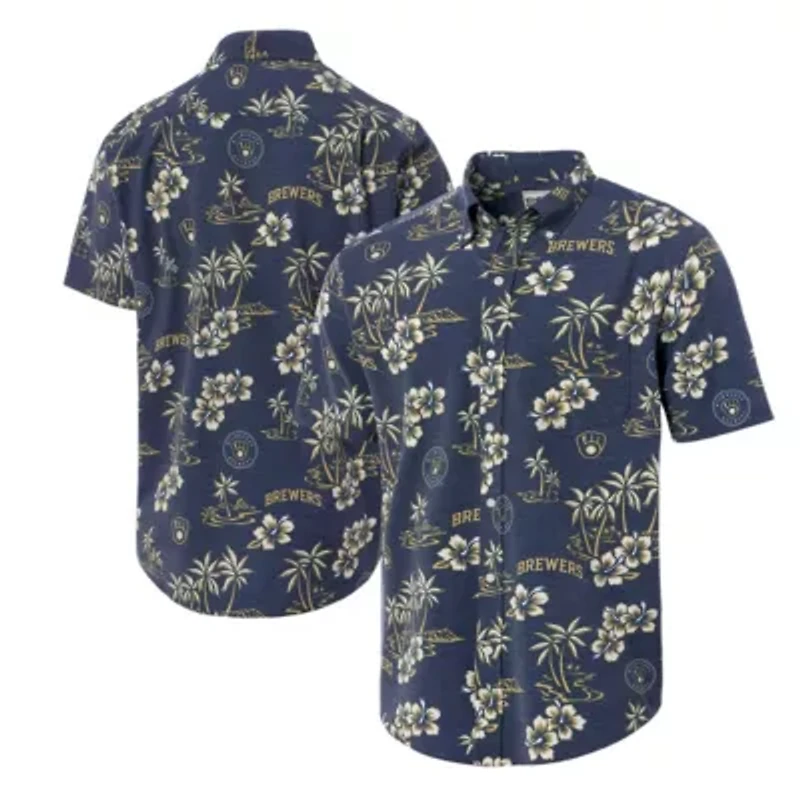 MLB Milwaukee Brewers Kekai Button-Down Shirt