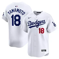 MLB Nike Yoshinobu Yamamoto Los Angeles Dodgers Home Limited Player Jersey