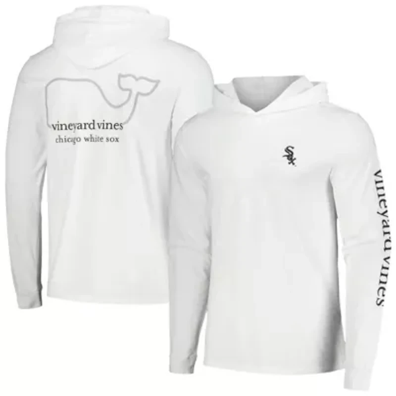Chicago White Sox MLB Vineyard Vines Long Sleeve Hoodie T-Shirt