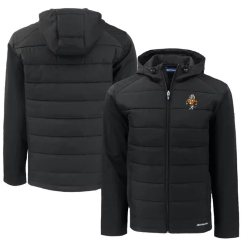 NCAA Tennessee Volunteers Vault Evoke Hybrid Eco Softshell Recycled Full-Zip Hooded Jacket