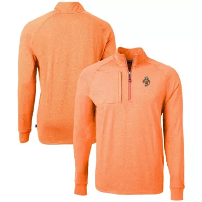NCAA Tennessee Volunteers Vault Adapt Eco Knit ed Recycled Raglan Quarter-Zip Top