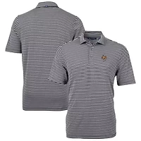 NCAA Tennessee Volunteers Vault DryTec Virtue Eco Pique Stripe Recycled Polo