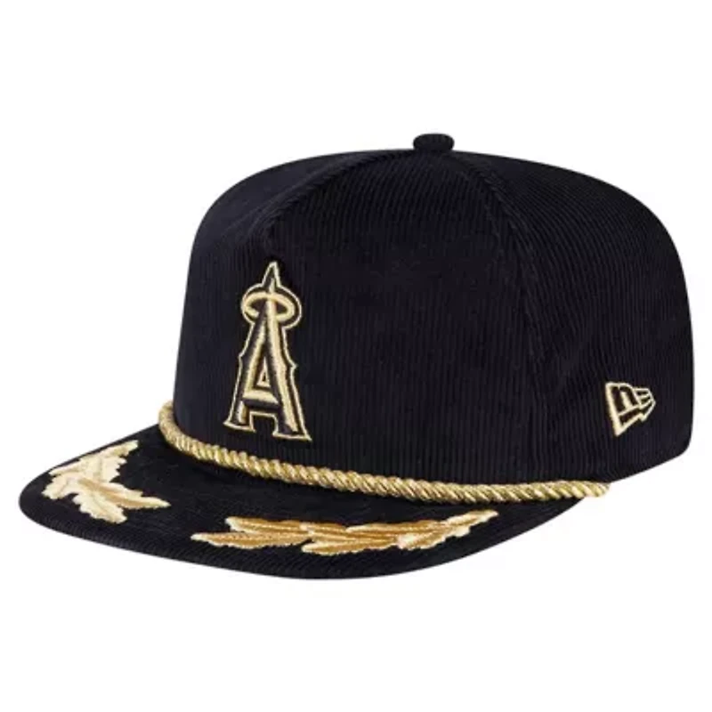 MLB Los Angeles Angels Corduroy Filigree Golfer Adjustable Hat