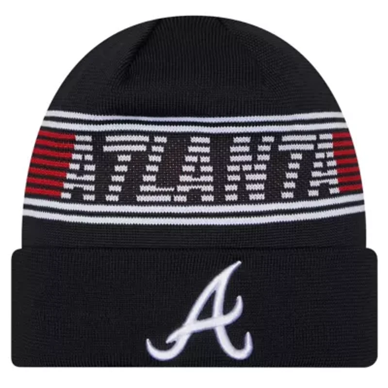 MLB Atlanta Braves Authentic Collection Cuffed Knit Hat