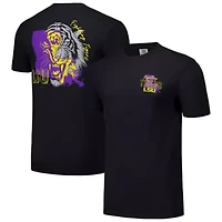 NCAA Unisex LSU Tigers Hyper Local Two Tone Mascot State T-Shirt