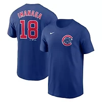 MLB Nike Shōta Imanaga Chicago Cubs Fuse Name & Number T-Shirt