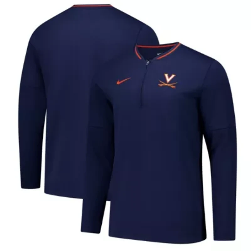 NCAA Nike Virginia Cavaliers Coaches Quarter-Zip Jacket