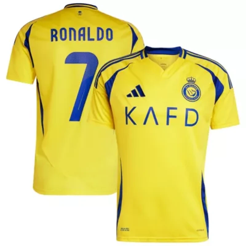 Saudi Professional League Cristiano Ronaldo Al-Nassr FC 2024/25 Home Replica Player Jersey