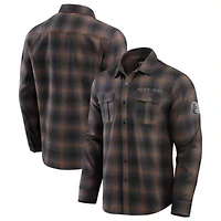 MLB Baltimore Orioles Classic Flannel Long Sleeve Button-Up Shirt
