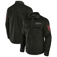 NCAA Oklahoma Sooners Corduroy Full-Button Shacket