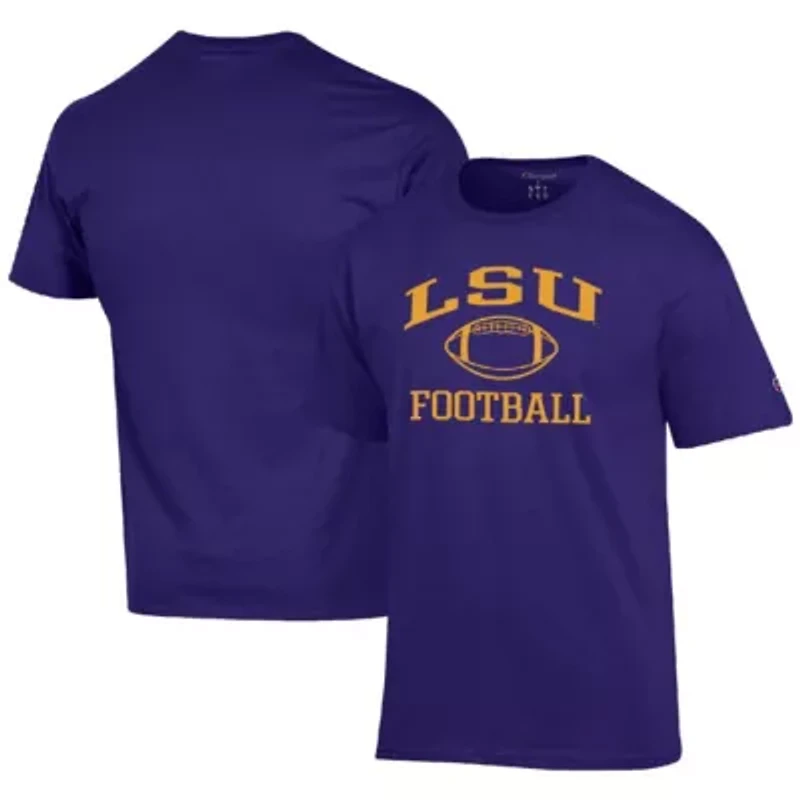 NCAA LSU Tigers Football Icon T-Shirt