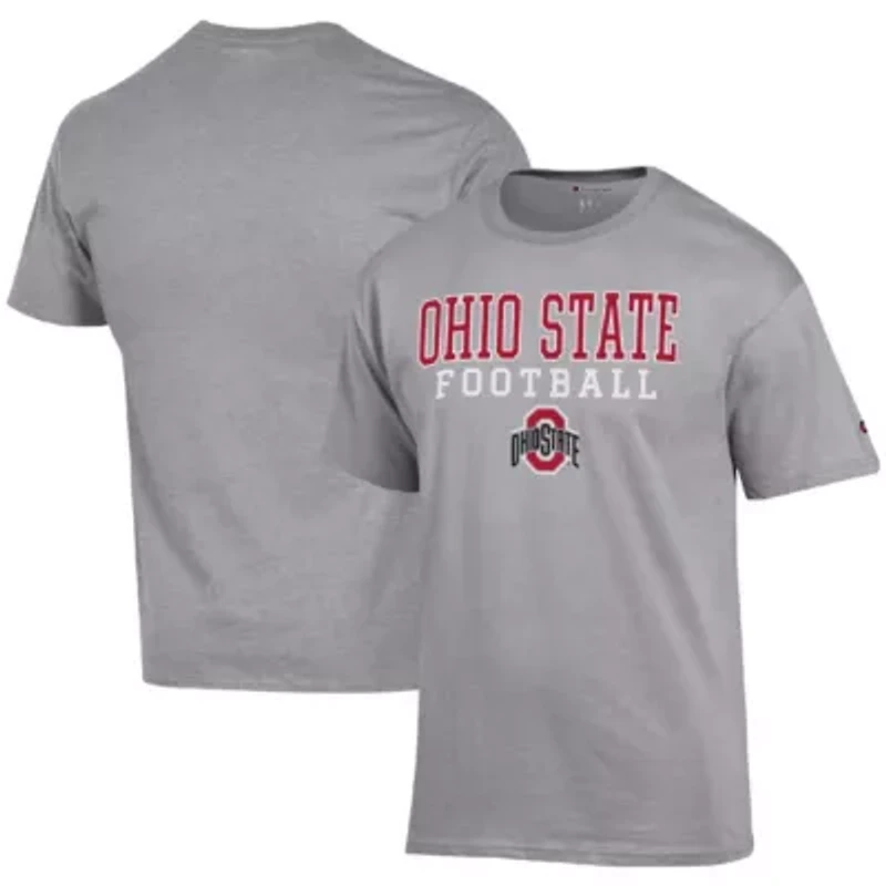 NCAA Ohio State Buckeyes Football Stack T-Shirt