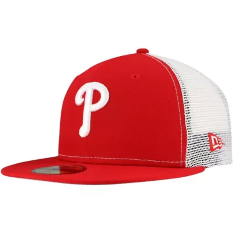 MLB Philadelphia Phillies Team Color 59FIFTY Trucker Fitted Hat