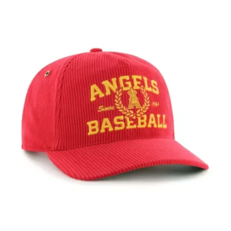 MLB Los Angeles Angels Laurus Corduroy Hitch Snapback Hat