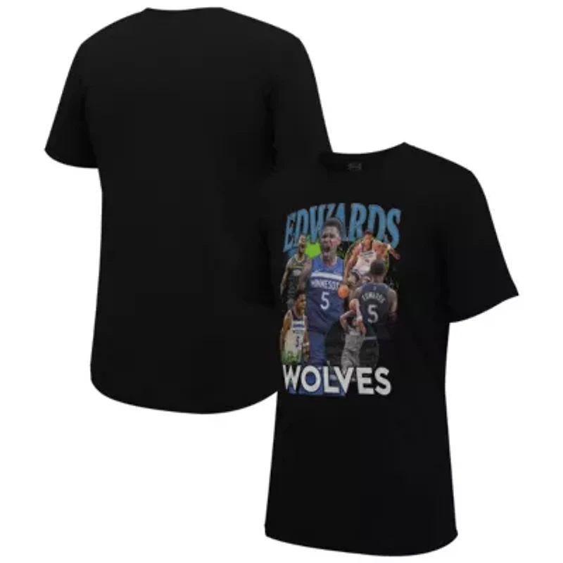 NBA Unisex Anthony Edwards Minnesota Timberwolves Player Crossroads T-Shirt