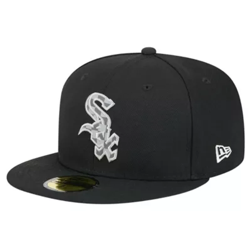Chicago White Sox MLB Checkered Undervisor 59FIFTY Fitted Hat