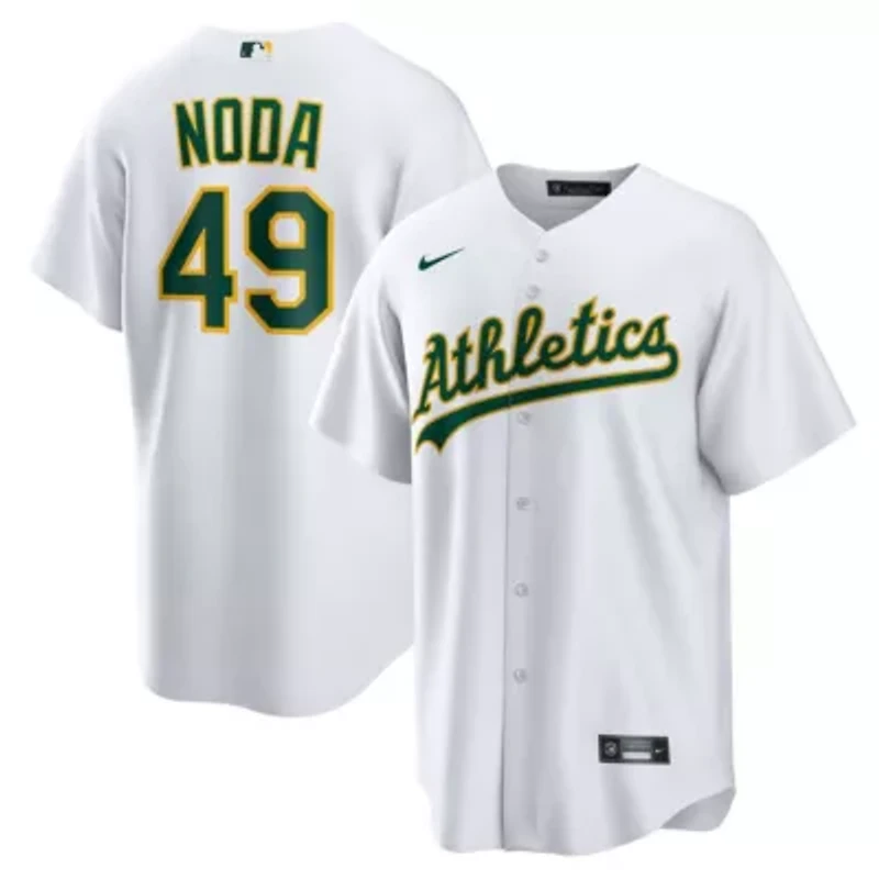 Oakland Athletics MLB Nike Ryan Noda Home Replica Jersey