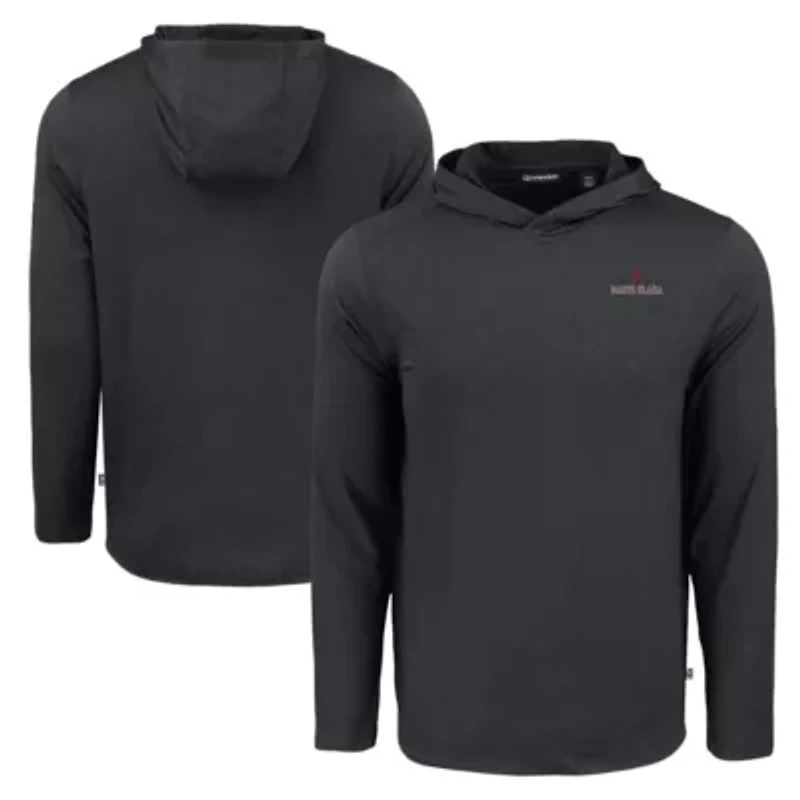NCAA Santa Clara Broncos Coastline Epic Comfort Eco Recycled Long Sleeve Hoodie T-Shirt