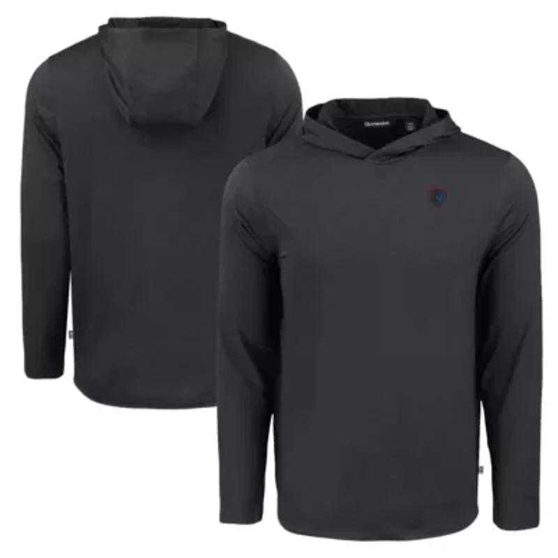 DePaul Blue Demons NCAA Coastline Epic Comfort Eco Recycled Long Sleeve Hoodie T-Shirt