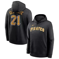 MLB Nike Roberto Clemente Pittsburgh Pirates Player Name & Number Club Pullover Hoodie