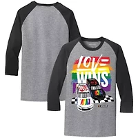 NASCAR Love Wins Pride Ringer T-Shirt
