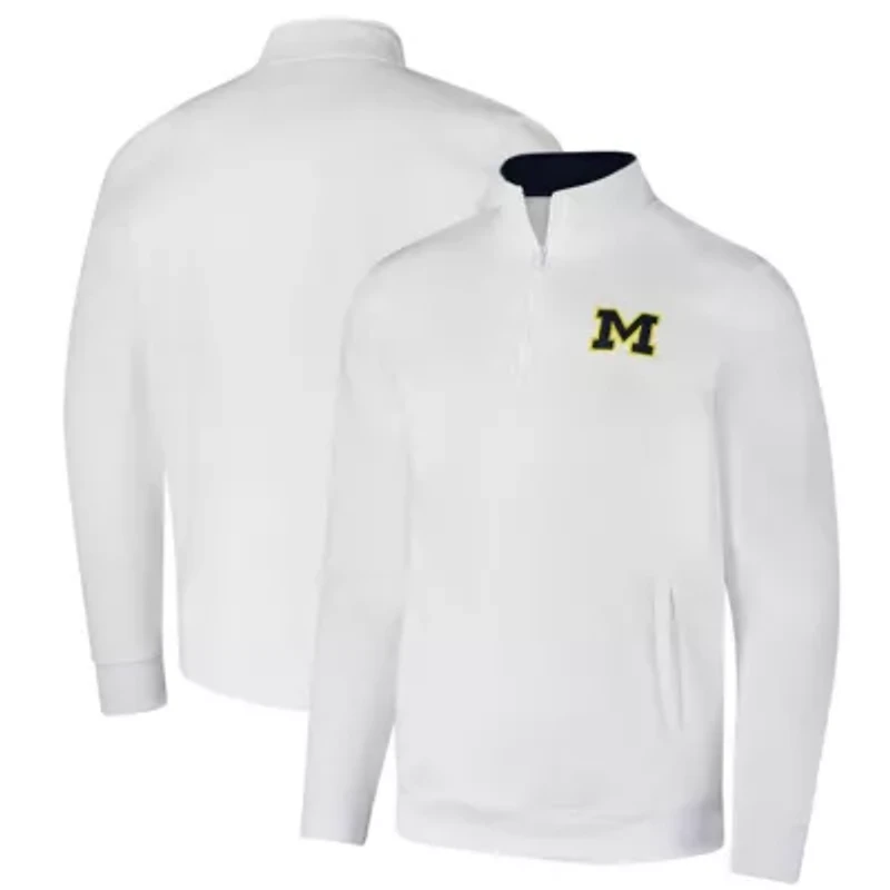NCAA Michigan Wolverines Tortugas Quarter-Zip Sweatshirt