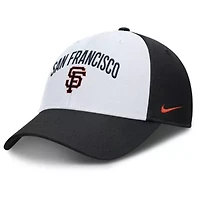 MLB Nike White/Black San Francisco Giants Club Performance Adjustable Hat