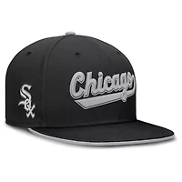 Chicago White Sox MLB Nike Primetime Dri-FIT Round Bill True Fitted Hat