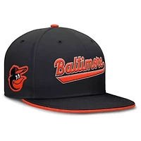 MLB Nike Baltimore Orioles Primetime Dri-FIT Round Bill True Fitted Hat