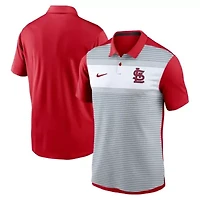 MLB Nike St. Louis Cardinals Vapor Striped Dri-FIT Polo
