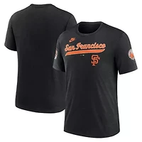 MLB Nike San Francisco Giants Cooperstown Collection Eras Tri-Blend T-Shirt